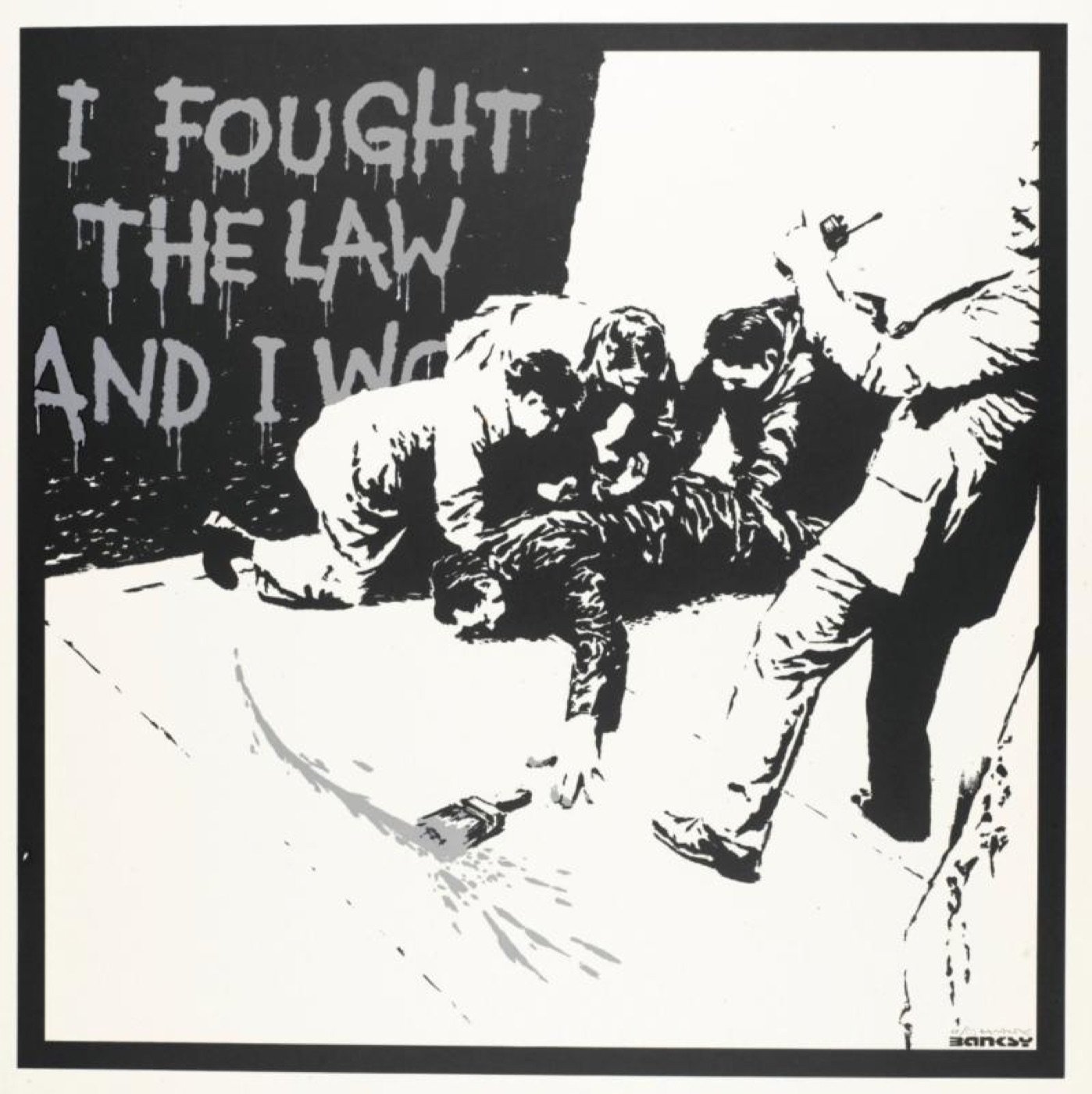 I Fought The Law (Silver)