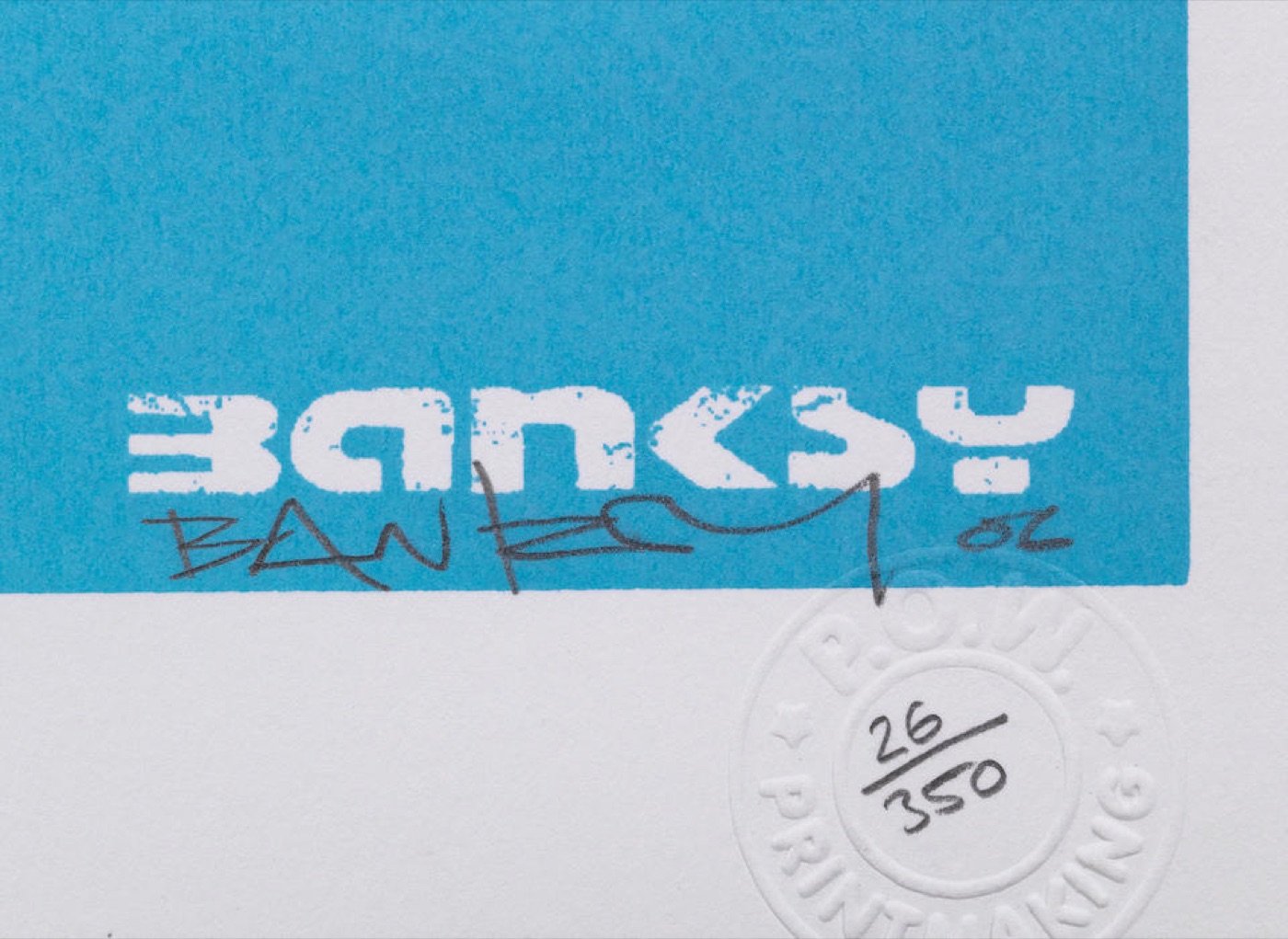 Numbering and signature.