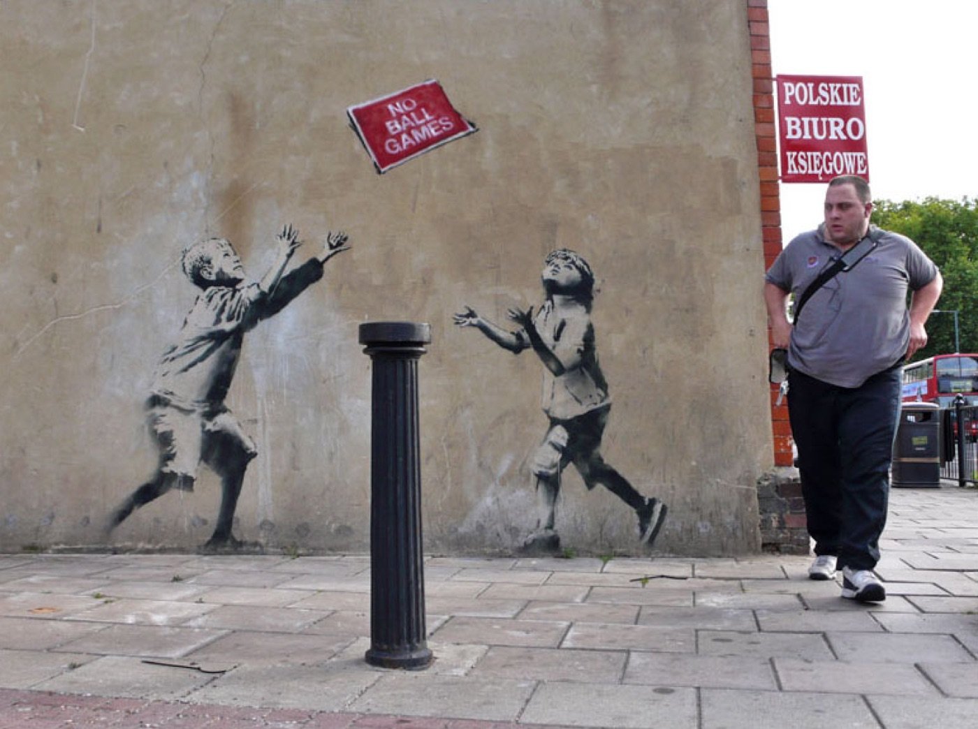 The mural at the junction of Tottenham High Road and Philip Lane, North London.