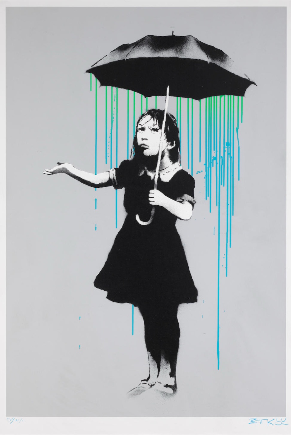 Nola AP (Green to Blue Rain)