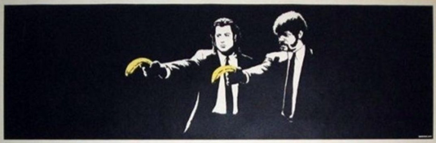 Pulp Fiction (stretched edition), 8 signed.