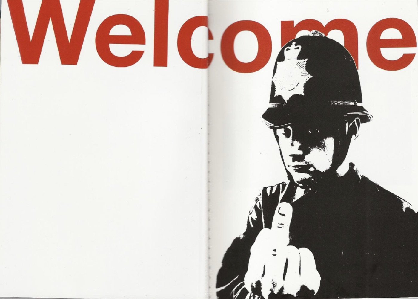 Banksy, Existencilism, May 2002.
