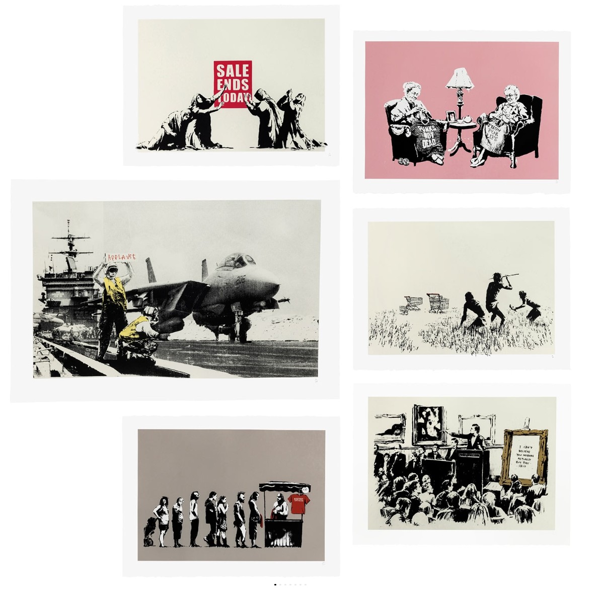 Banksy, The Barely Legal Set
