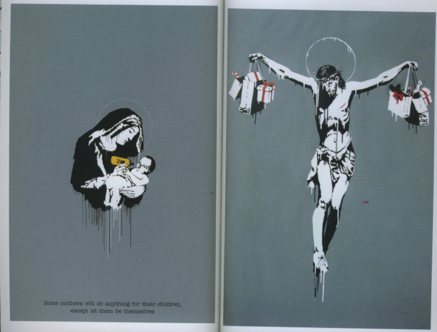 Banksy, Cut It Out, December 2004.