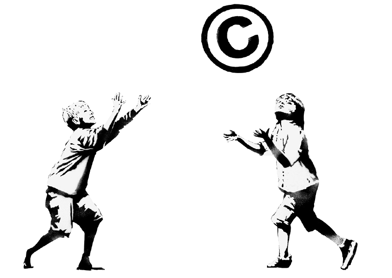 Banksy on copyright