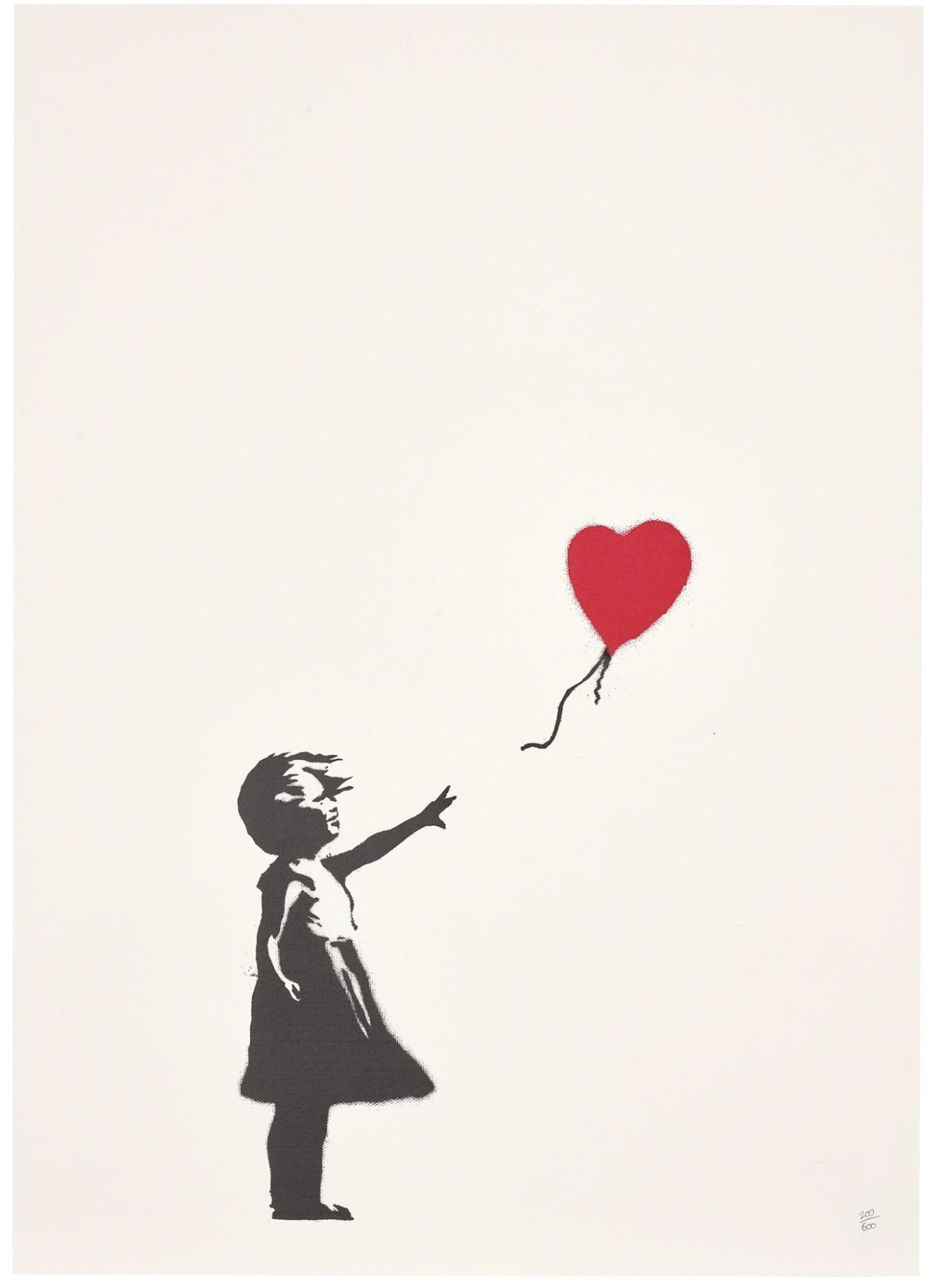 Banksy — Girl with Balloon (unsigned)