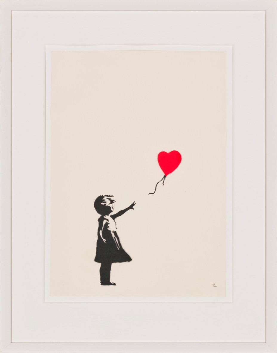 Banksy — Girl with Balloon (unsigned)