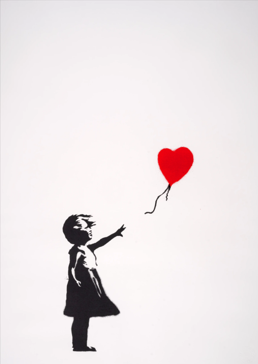 Banksy — Girl with Balloon (unsigned)