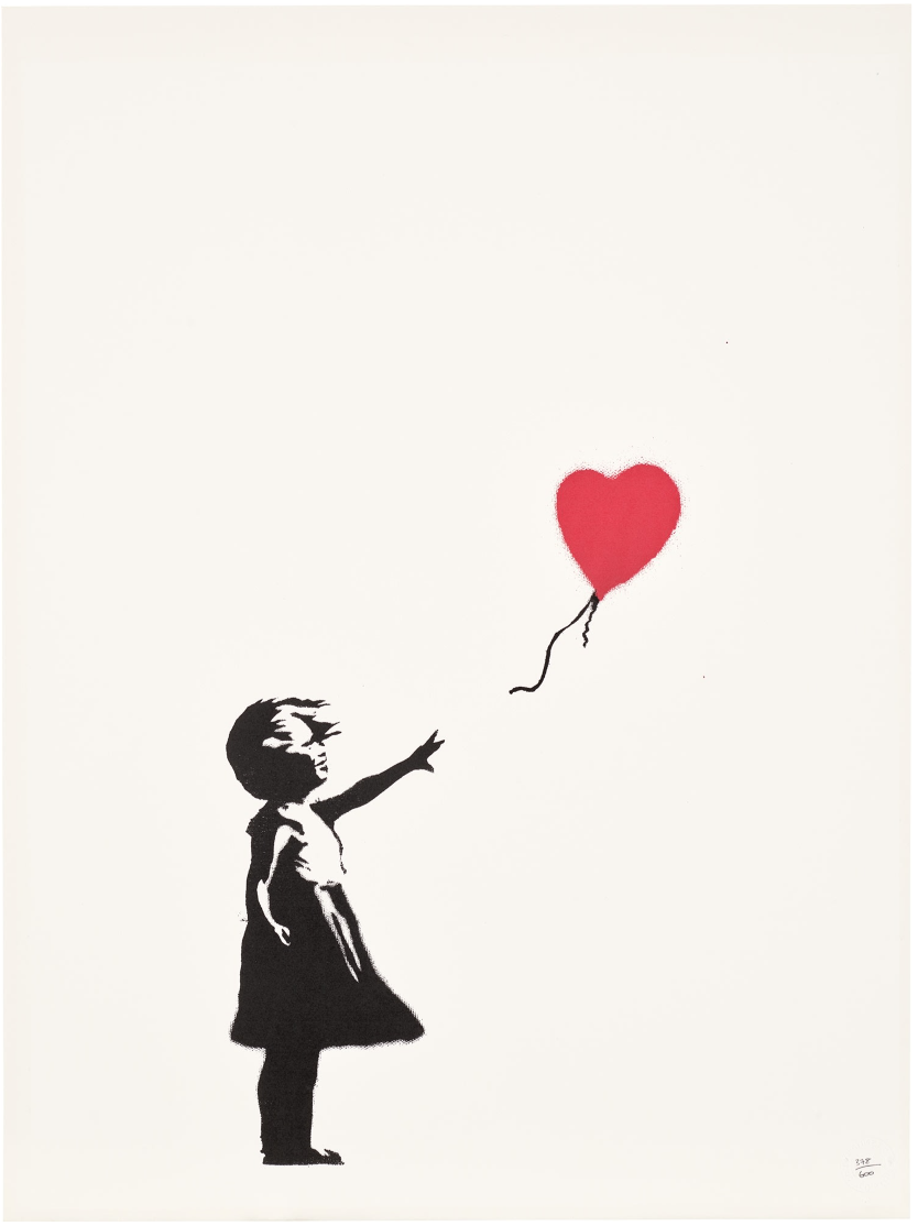 Banksy — Girl with Balloon (unsigned)