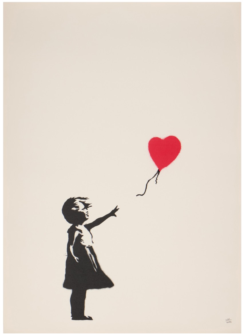 Banksy — Girl with Balloon (unsigned)