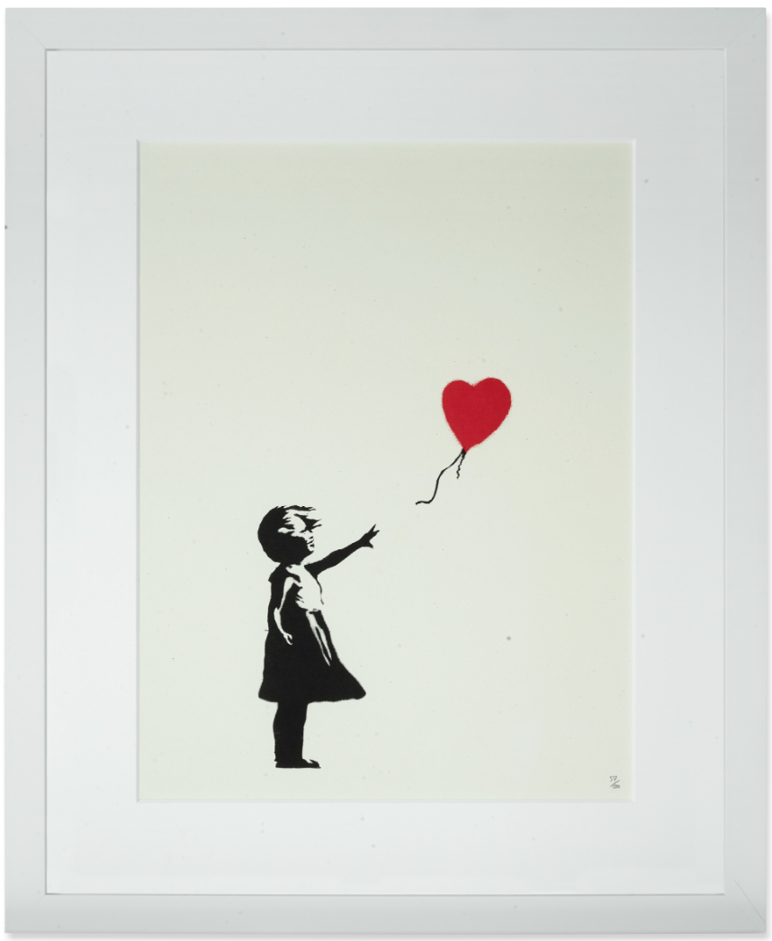Banksy — Girl with Balloon (unsigned)