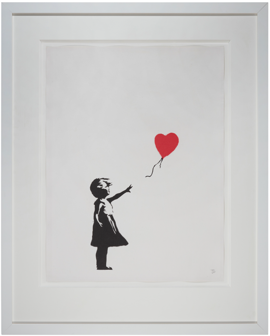 Banksy — Girl with Balloon (unsigned)