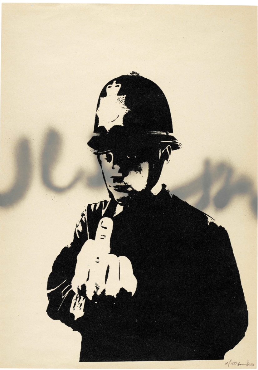 Banksy — Rude Copper