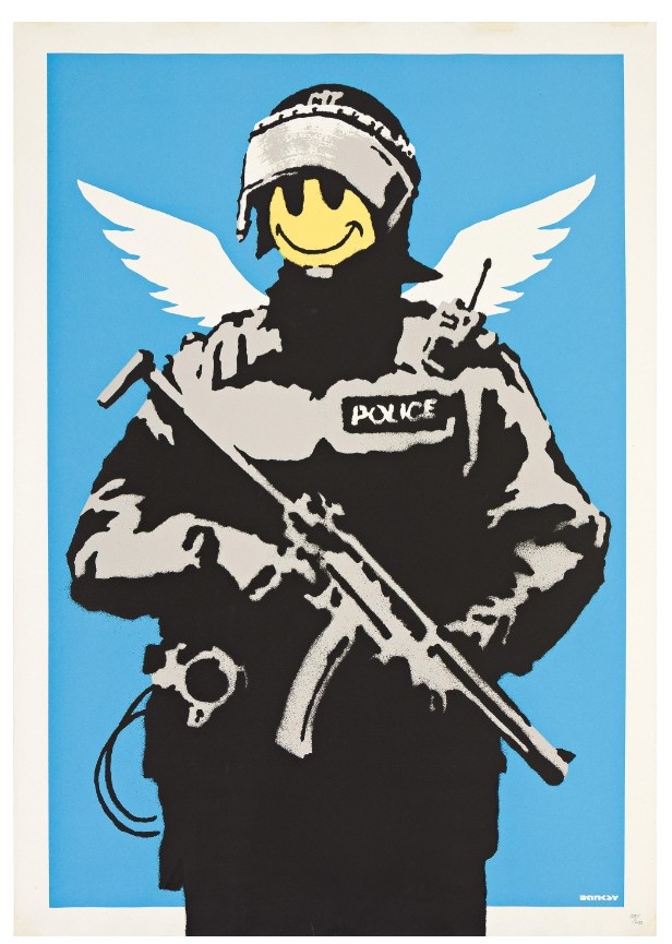 Banksy, Flying Copper