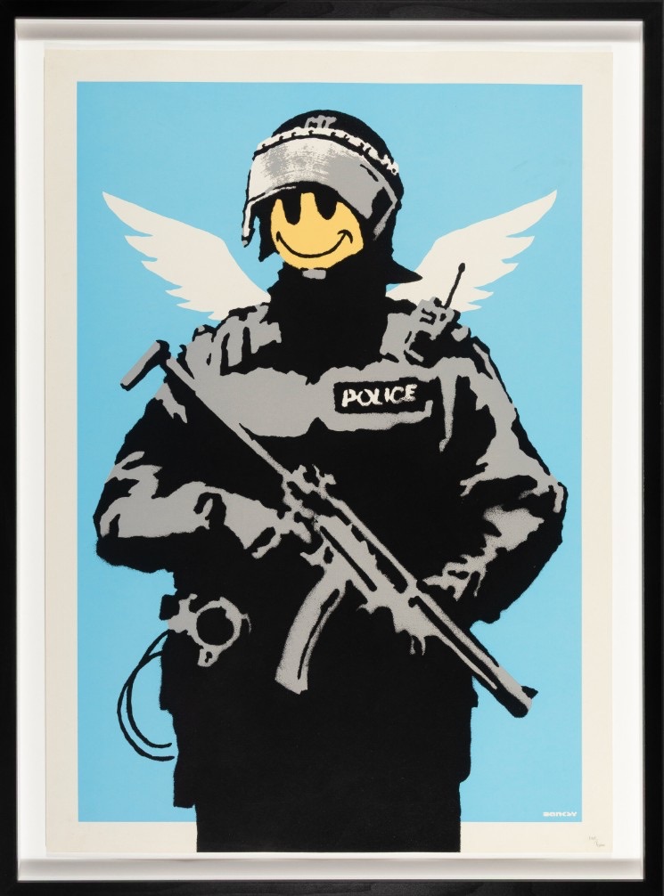 Banksy, Flying Copper