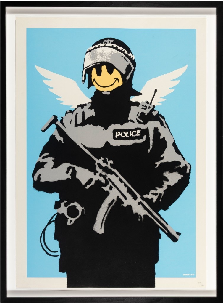 Banksy, Flying Copper