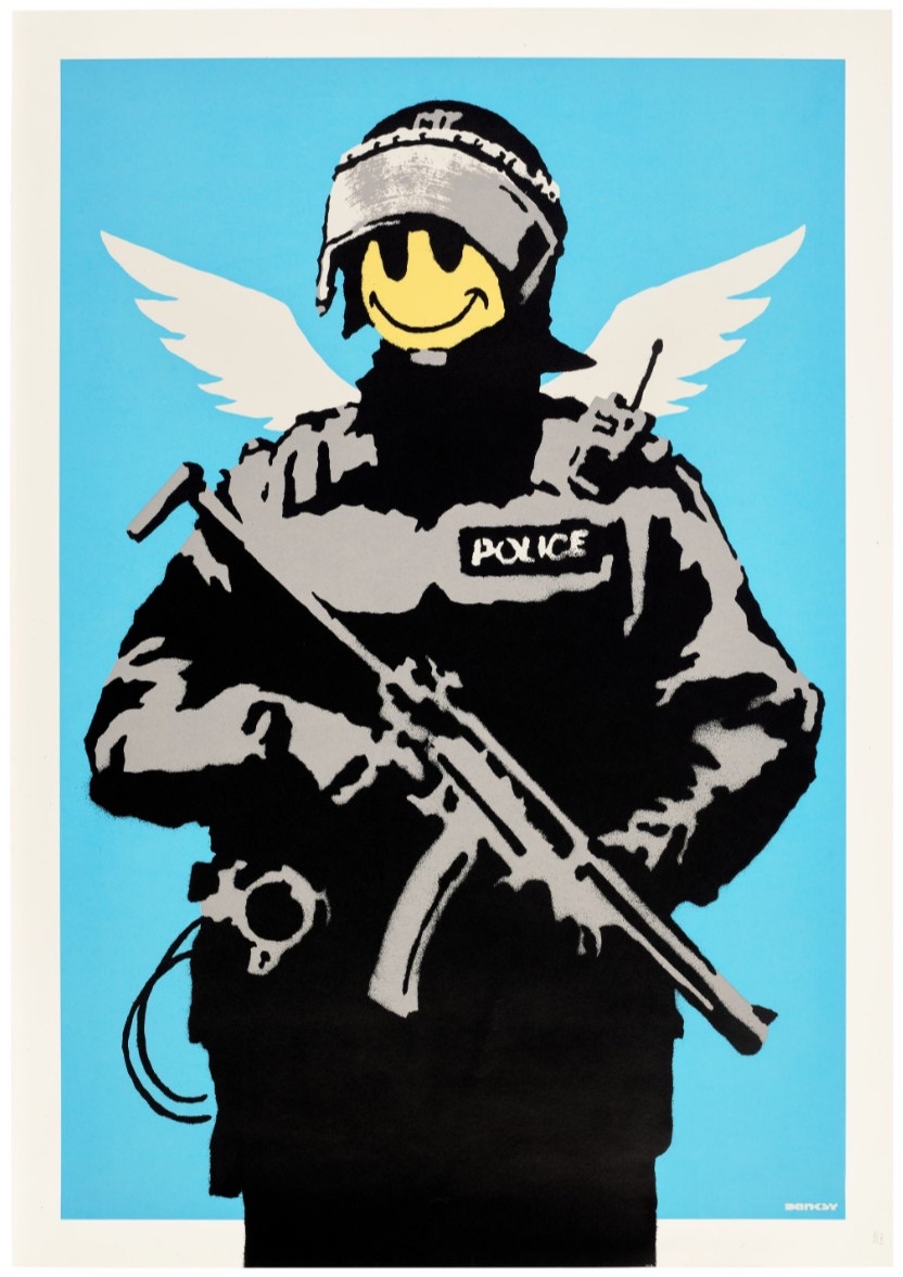 Banksy, Flying Copper