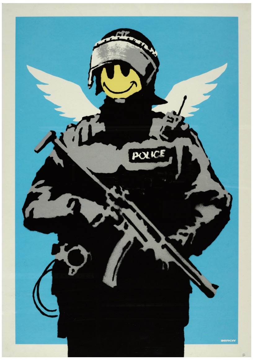 Banksy, Flying Copper