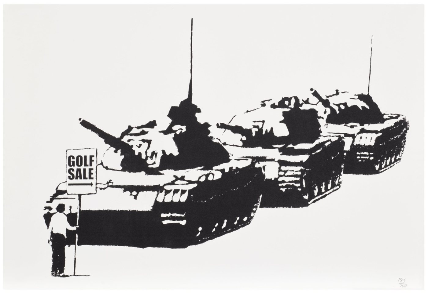 Banksy, Golf Sale