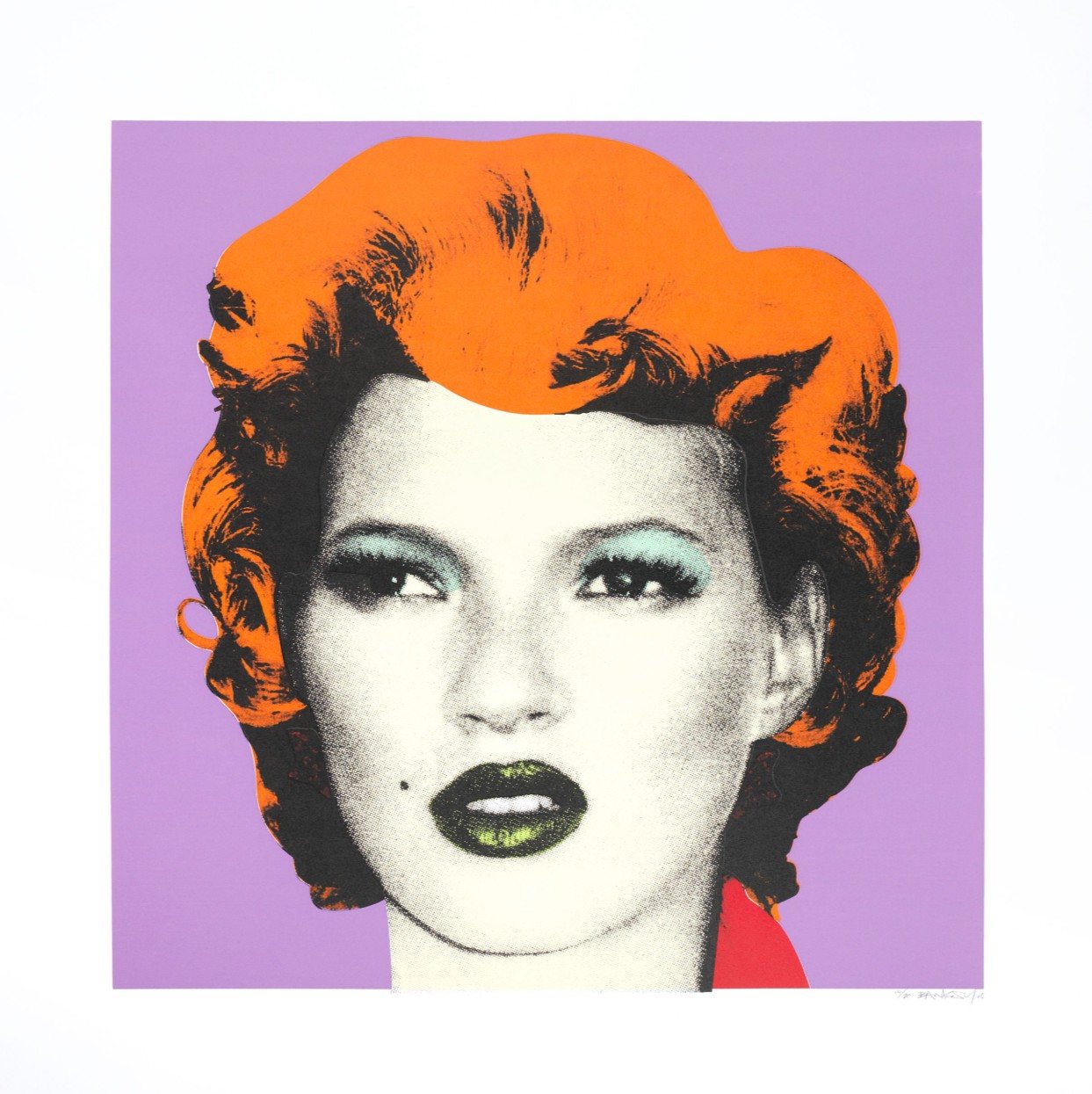 Purple, Hair Orange