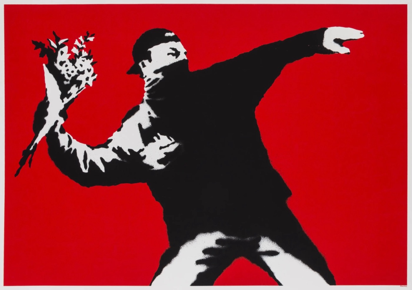 Banksy, Love Is In The Air