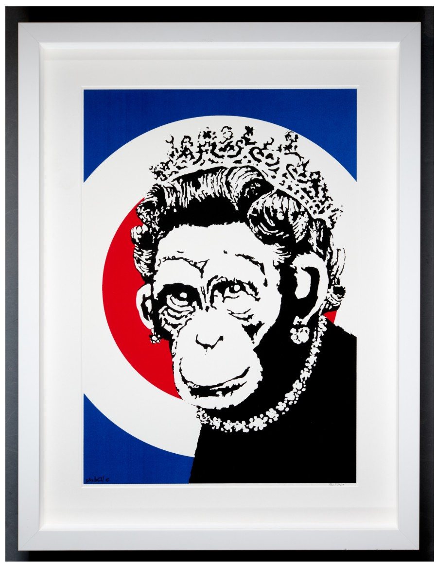 Banksy, Monkey Queen