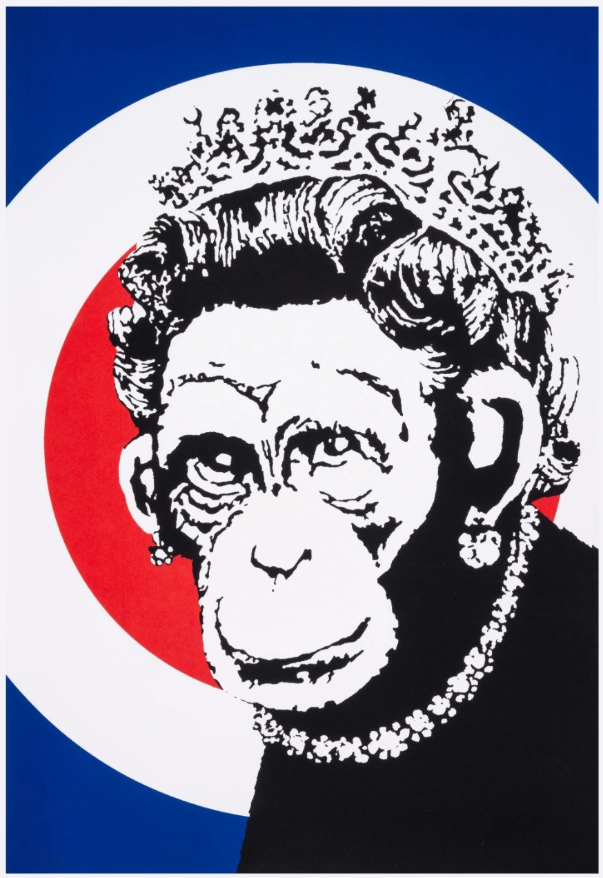 Banksy, Monkey Queen