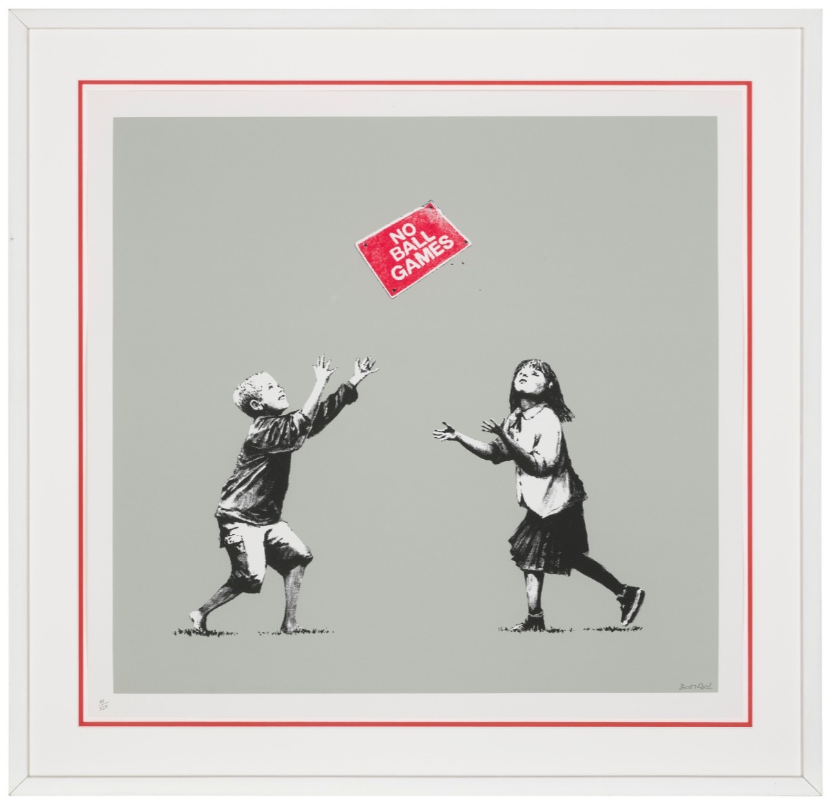 Banksy, No Ball Games