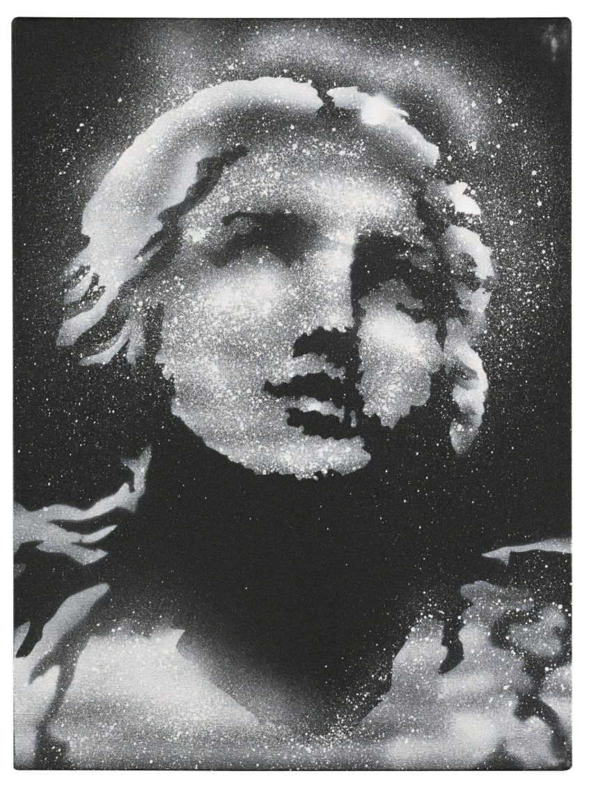 Banksy, Angel Head, 2013