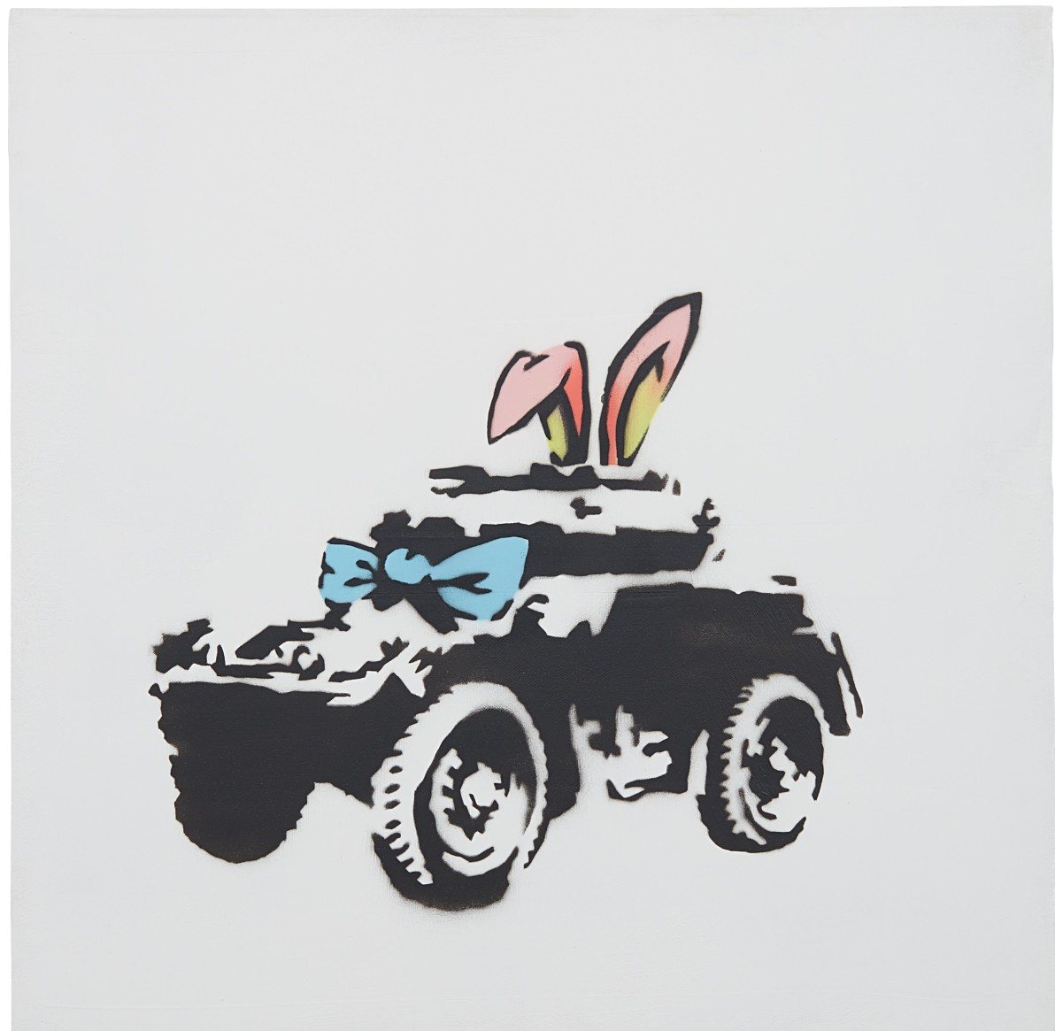 Banksy, Armored Car, 2002