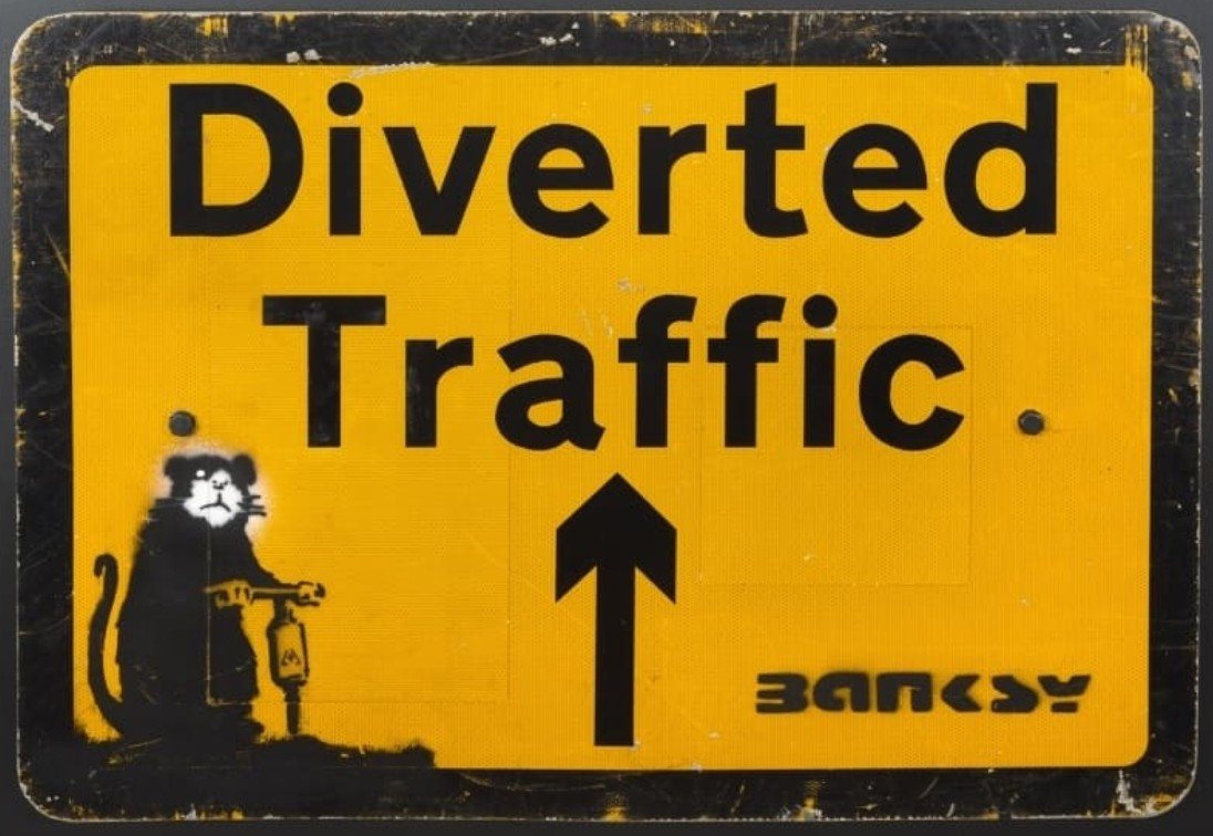Banksy, Drill Rat, circa 2003