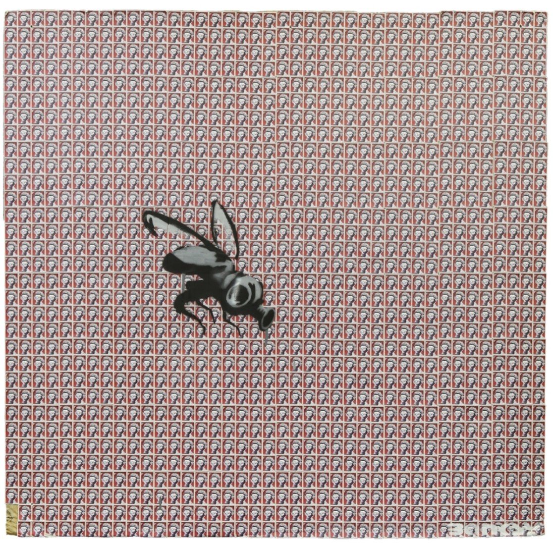 Banksy, Gas Mask Fly, 2001