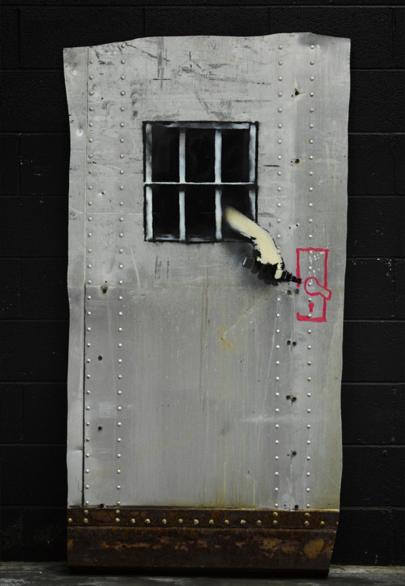 Banksy, Jail Break, 2010
