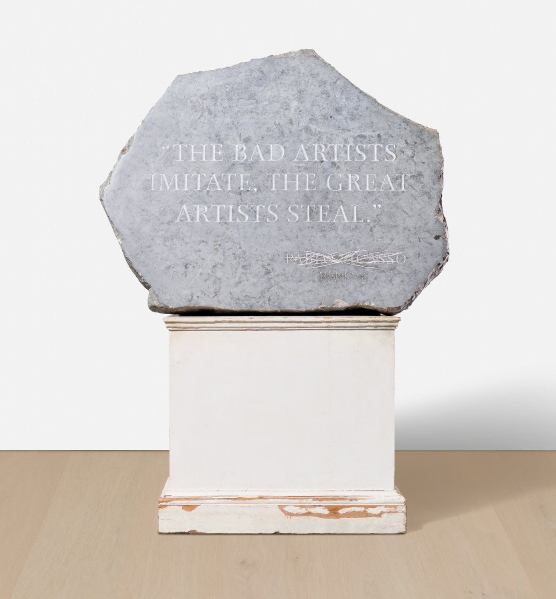Banksy, Picasso Quote, 2009