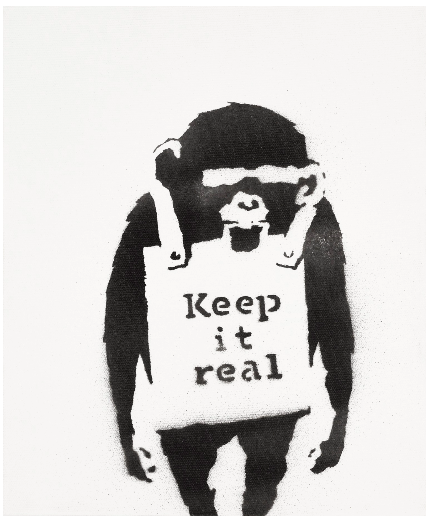 Banksy, Keep it Real, 2003