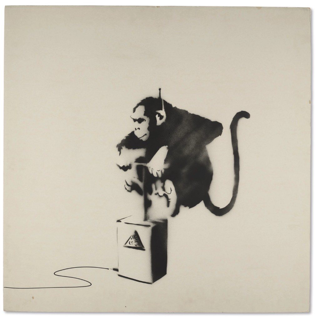 Banksy, Monkey Detonator, 2002