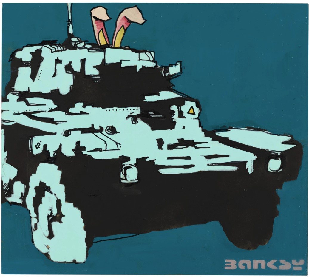 Banksy, Playmate of the Month, 2000