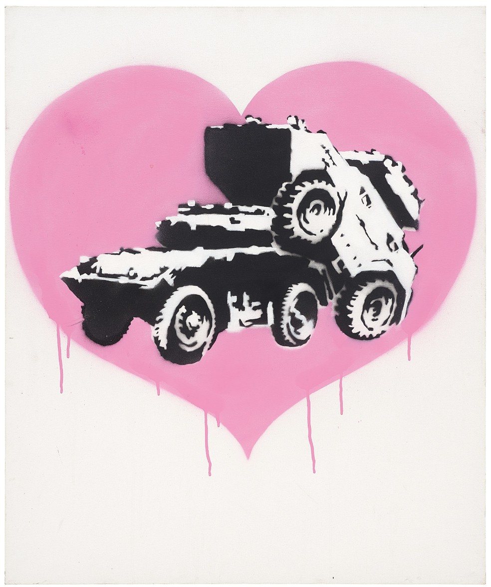 Banksy, Every Time I Make Love To You…, 2002