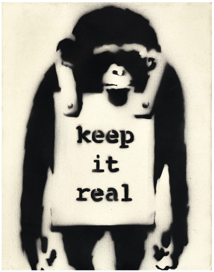 Banksy, Keep It Real, 2002