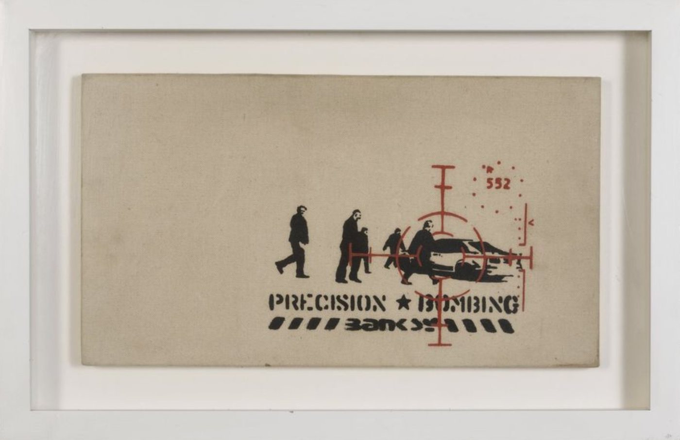 Banksy, Precision Bombing, 2000