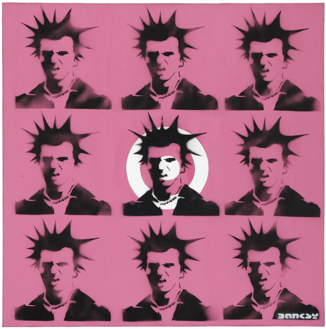 Banksy, Sid Vicious, 2000