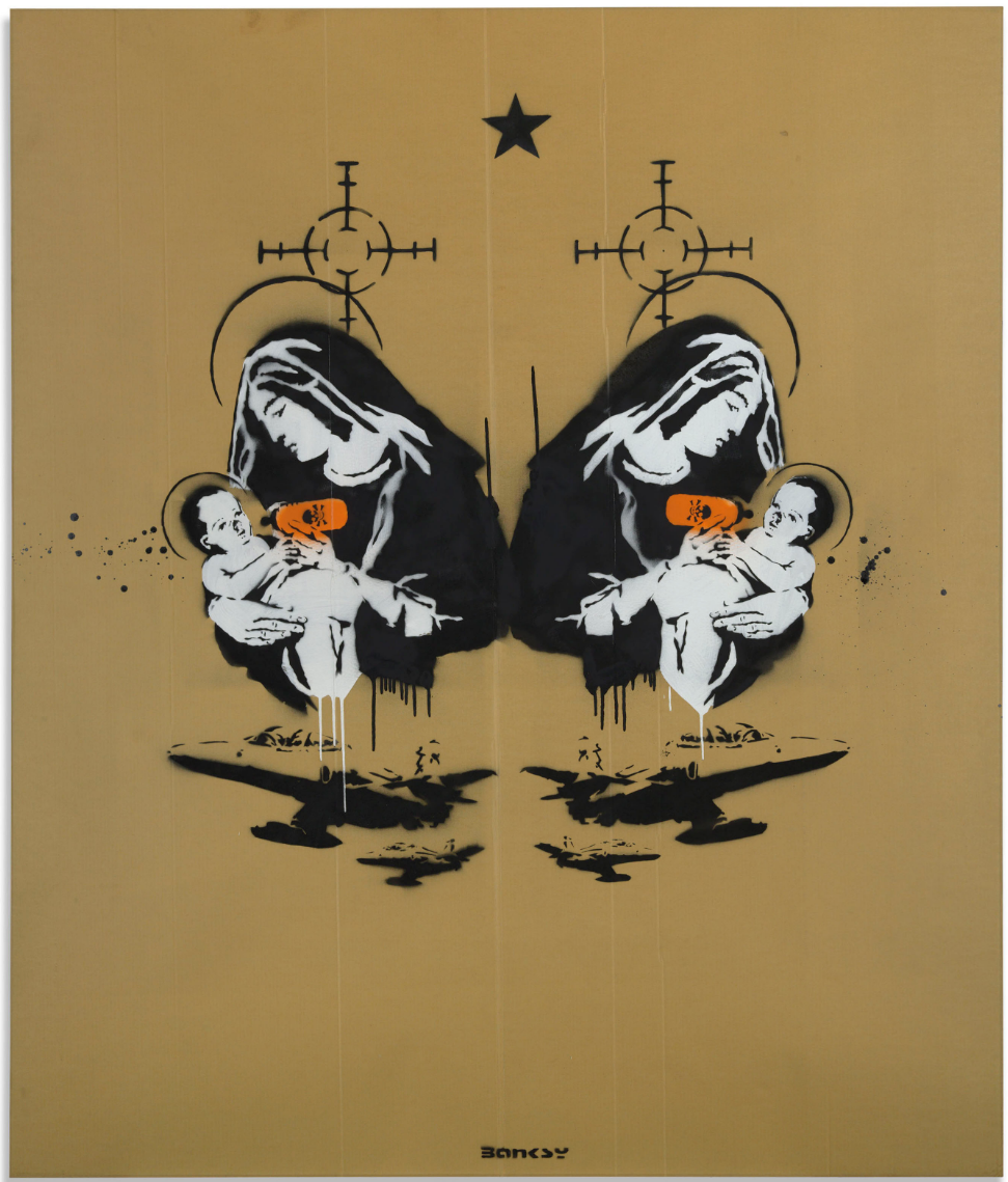 Banksy, Toxic Mary (Double), 2003