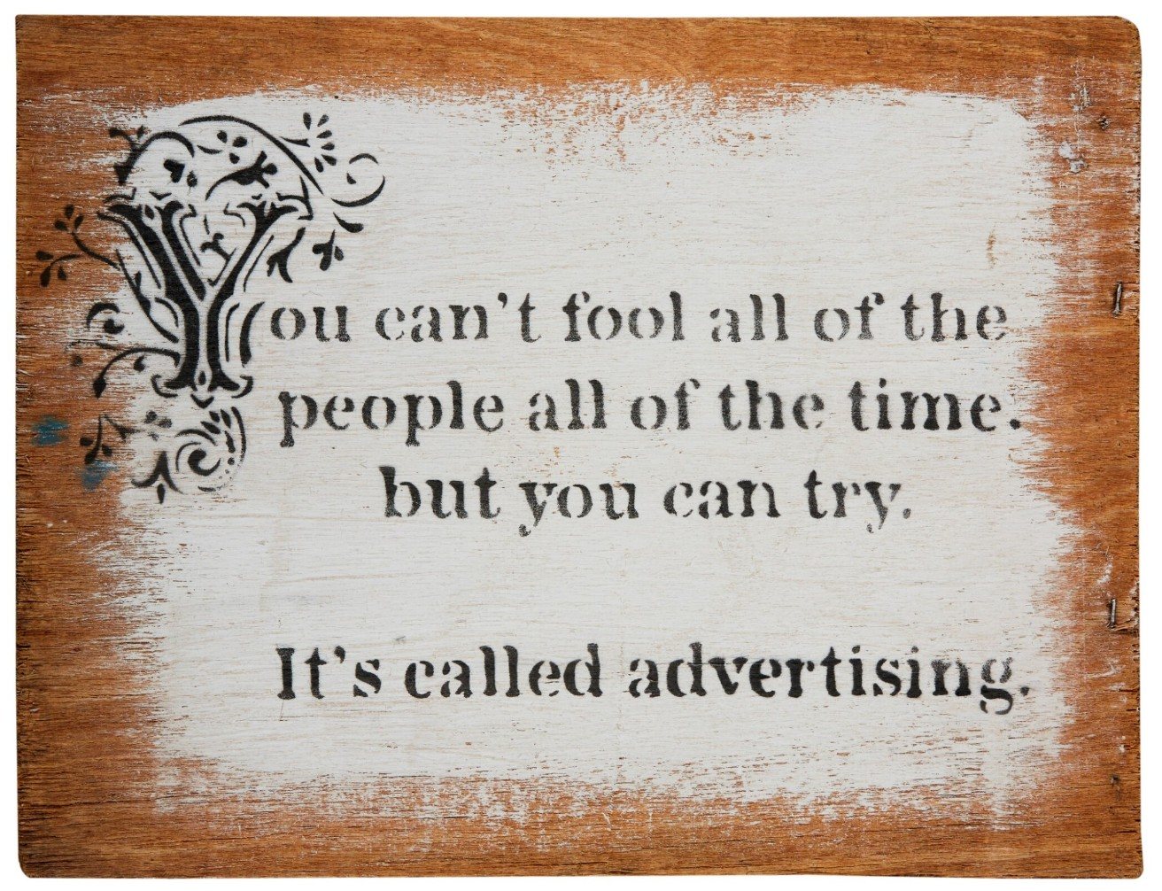 Banksy, You Can’t Fool All The People, 2005