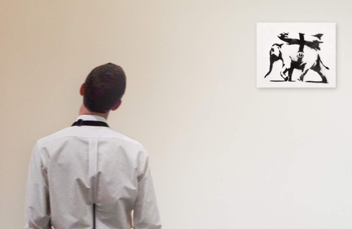 Banksy, Heavy Weaponry, 2003