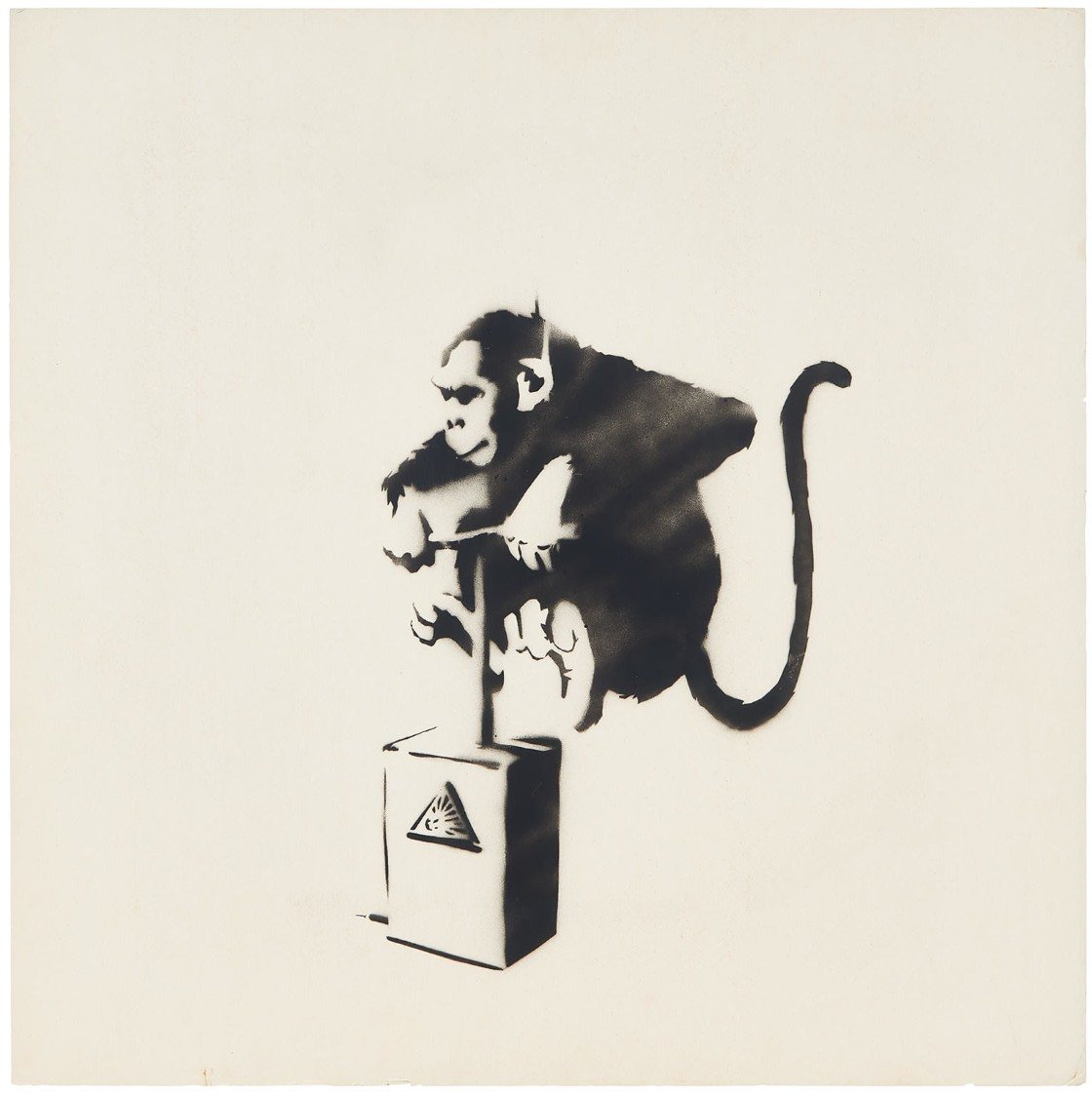 Banksy, Monkey Detonator, 2002