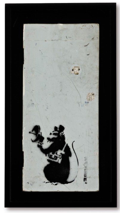 Banksy, Radar Rat, 2003
