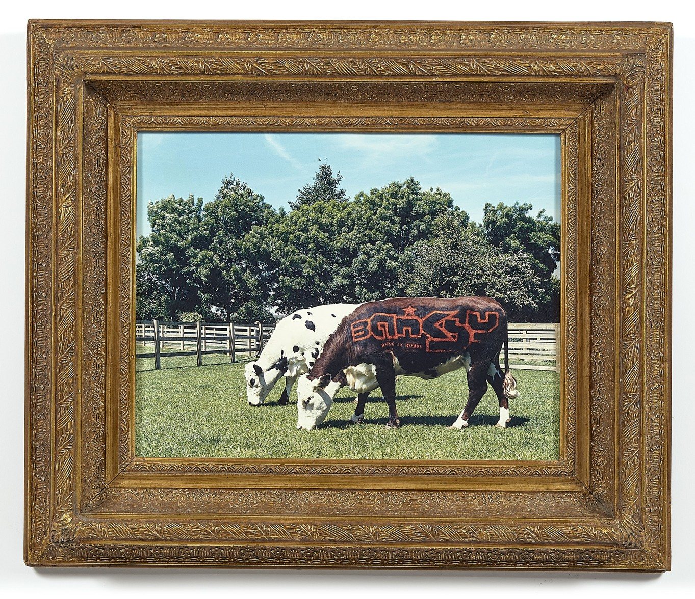 Banksy, Raising the Steaks, 2001
