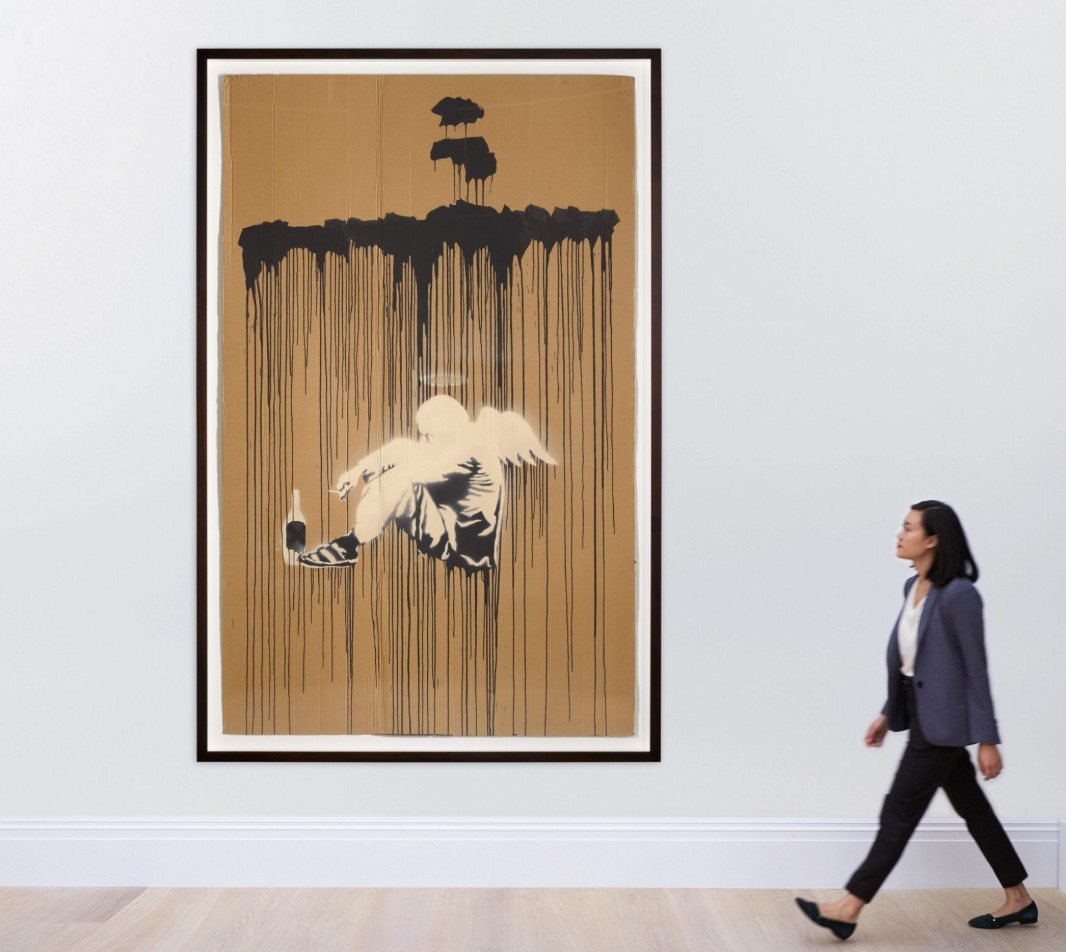 Banksy, Fallen Angel, 2004