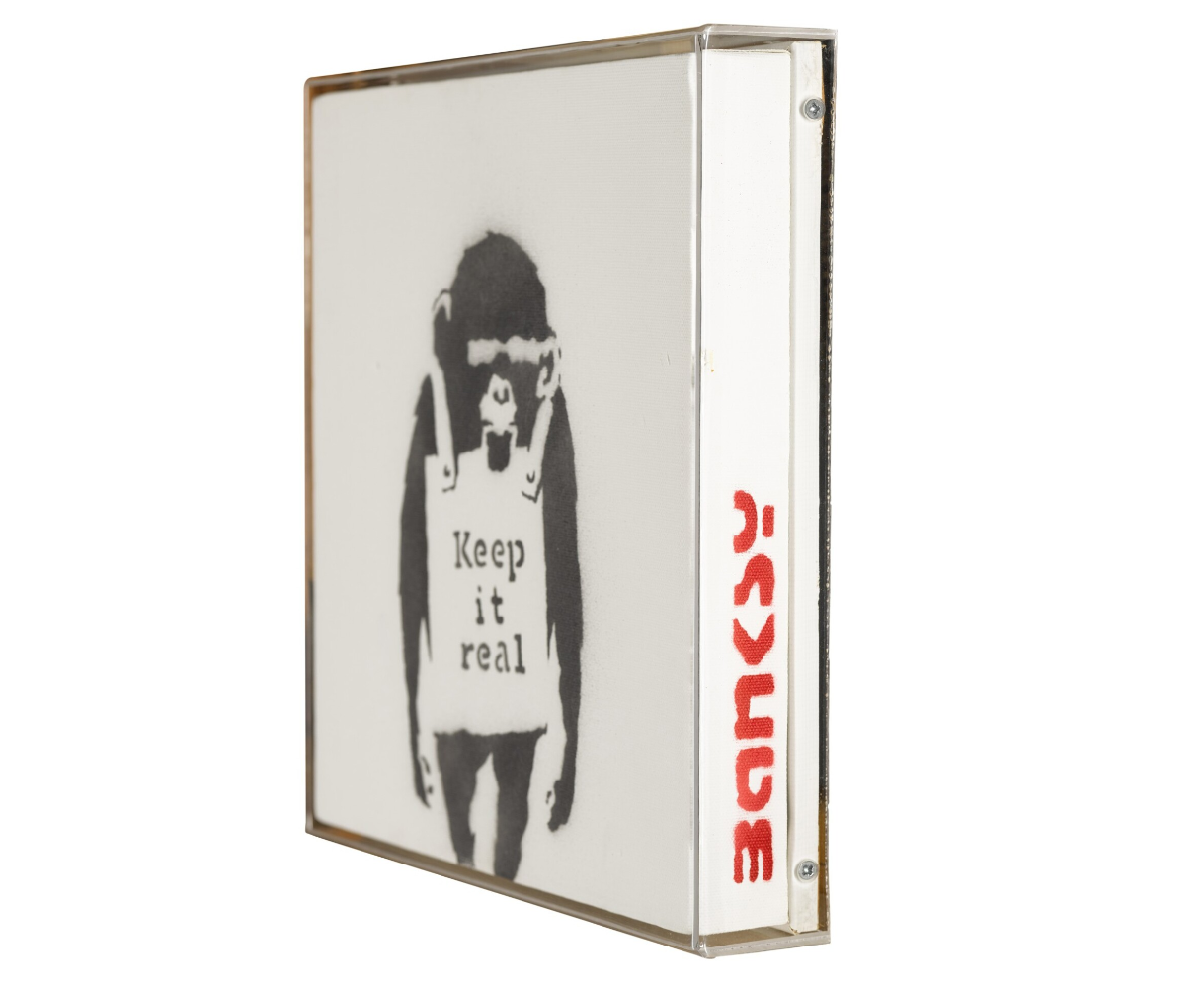Banksy, Keep it Real, 2002