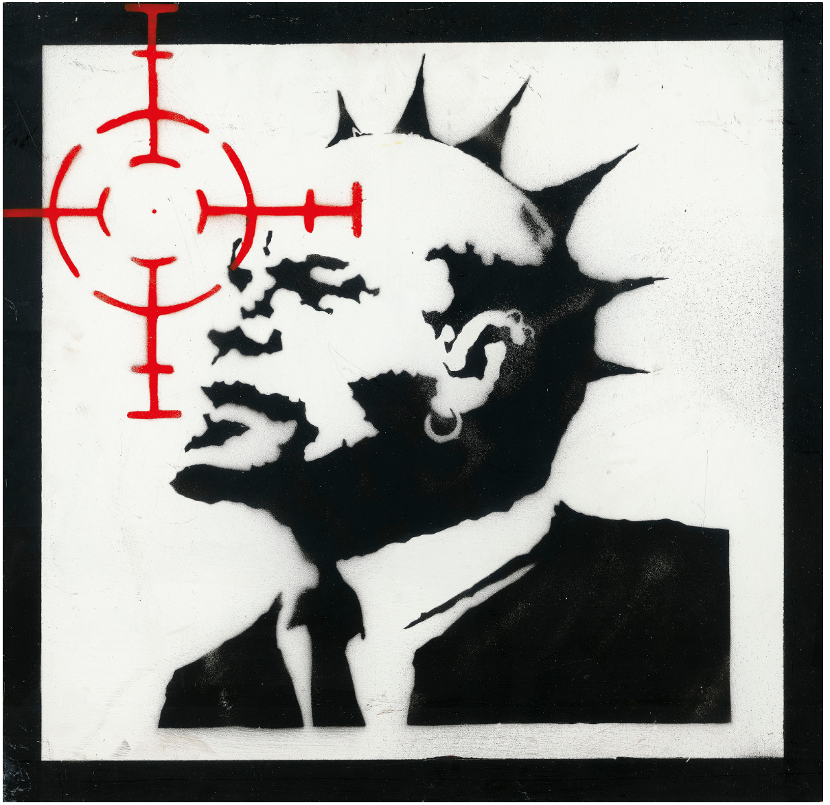 Banksy, Lenin in Sight, 2004